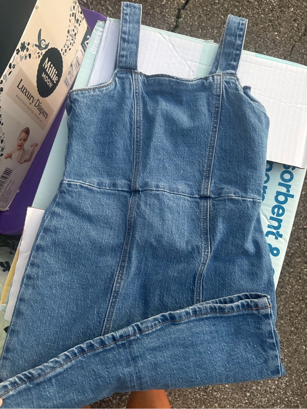 Art Class youth jean dress